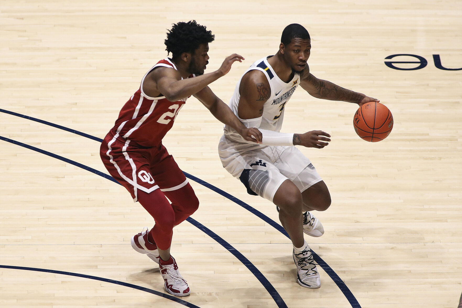 Oklahoma West Virginia Basketball